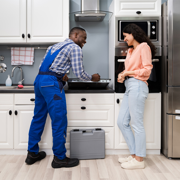 what kind of warranty do you offer on your cooktop repair services in Wall